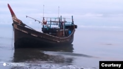 Ảnh minh họa tàu vượt biên người Rohingya đến Indonesia (Courtesy: Pemkab Aceh Utara)