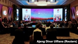 Cuộc họp Bộ trưởng Ngoại giao ASEAN tại Jakarta, Indonesia, vào ngày 11/7/2023. [Ảnh minh họa]
