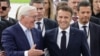 Fransa Cumhurbaşkanı Emmanuel Macron ve Almanya Cumhurbaşkanı Frank-Walter Steinmeier, Alman Anayasası'nın 75. yıldönümü münasebetiyle düzenlenen "Demokrasi Festivali"ne katıldı.