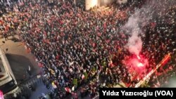 FOTOGALERİ: Seçimin ardından büyük kentlerde kutlamalar
