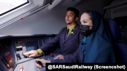 سعودی ریلوے کمپنی نے اس موقعے پر ایک ویڈیو جاری کی ہے۔