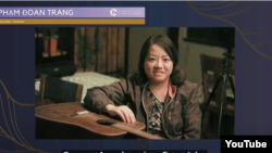 Nhà báo Phạm Đoan Trang được Hoa Kỳ vinh danh với giải thưởng “Phụ nữ can đảm quốc tế” năm 2022.