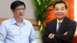 Bộ trưởng Y tế Nguyễn Thanh Long và Bộ trưởng Khoa học – Công nghệ Chu Ngọc Anh, hai cán bộ cao cấp dính chàm trong đại án Việt Á