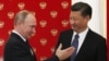 Hai lãnh đạo Nga - Trung Quốc.