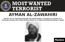 ایمن االظواہری کا نام امریکی کی انتہائی مطلوب دہشت گردوں کی فہرست میں شامل تھا۔
