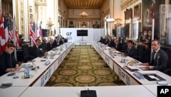 Ngoại trưởng Khối G7 họp tại London, Anh, ngày 5/5/2021