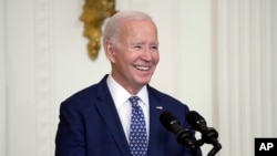 Tổng thống Mỹ Joe Biden phát biểu tại Nhà Trắng hôm 5/9/2023.