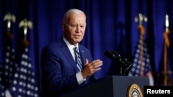 Tổng thống Mỹ Joe Biden phát biểu khi thăm Thành phố Salt Lake ở Utah, nơi ông nhắc tới Việt Nam trong bài phát biểu như một phần trong chiến dịch vận động tái tranh cử vào Nhà Trắng.