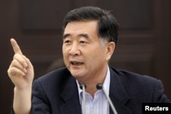 Ông Uông Dương, một ứng cử viên mạnh cho chức thủ tướng Trung Quốc.