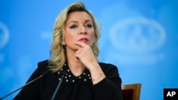 Người phát ngôn Bộ Ngoại giao Nga Maria Zakharova.