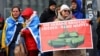 Biểu tình ở Berlin phản đối cung cấp vũ khí cho Ukraine chống Nga