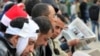مظاہرے جاری، مصر کاسیاسی اقدامات کا اعلان