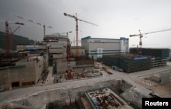 چین کے تائی شان پاور پلانٹ سے منسلک ایک جوہری ری ایکٹر ، فائل فوٹو