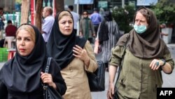 چار ستمبر کو تہران میں خواتین۔فائل فوٹو
