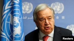 اقوام متحدہ کے سیکریٹری جنرل انتونیو گوتریس، فائل فوٹو