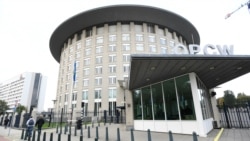Tòa nhà của Tổ chức Cấm Vũ khí Hóa học (OPCW) ở The Hague, Hà Lan.