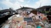 سمندری طوفان آیڈا سے لاپیلس میں تباہی کا ایک منظر، 7 ستمبر 2021
