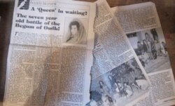 مالچا محل کے متعلق گاہے گاہے اخباروں میں شائع ہونے والی کہانیاں۔