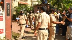 سوشانت سنگھ کی رہائش گاہ کے باہر تعینات پولیس اہکار