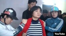 Bà Trần Thị Nga bị bắt tại Hà Nam ngày 21 tháng Giêng.