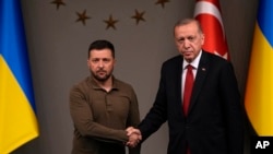 Tổng thống Ukraine và Thổ Nhĩ Kỳ.