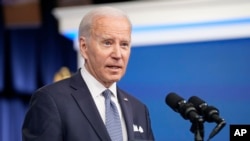 Tổng thống Joe Biden, ngày 12/1/2023 trả lời về tài liệu mật tìm thấy tại nhà ông ở Wilmington, Delaware.